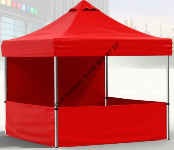 CLK 3x3 Katlanabilir Tente Portatif Çadır Gazebo Çadır Baskılı veya Baskısız İmalatı ve Satışı - Görsel 23