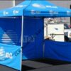 CLK Marka Logo Baskılı 3x3 Portatif Gazebo Stand Çadırı İmalatı Satışı - Görsel 23