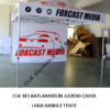 CLK Marka Logo Baskılı 3x3 Portatif Gazebo Stand Çadırı İmalatı Satışı - Görsel 20